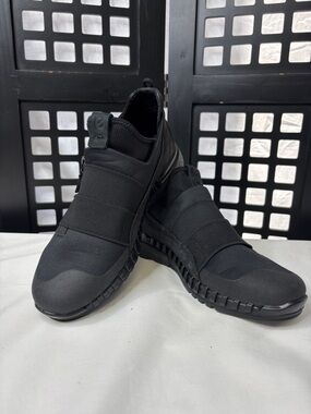 👇  🖤 ECCO Zipflex Sneakers Women's EU 38 US 7.5–8 Black Slip On Comfort 🖤